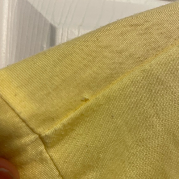 * FREE add-on MarViv yellow t-shirt with embroidered floral neckline - Picture 5 of 6